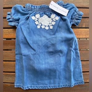 Janie and Jack girls 6-12 mos dress NWT